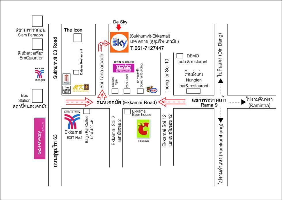 De Sky Sukhumvit Ekkamai Hotel Bangkok Buitenkant foto